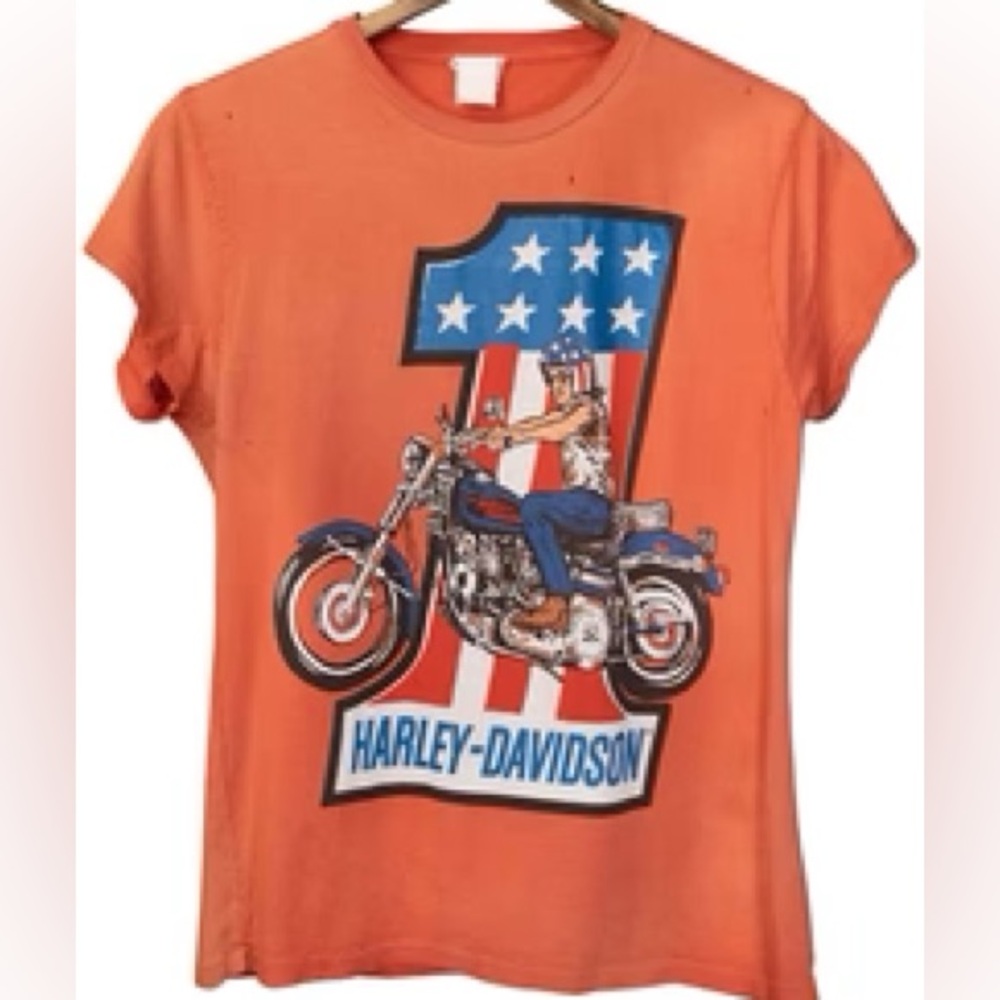 MadeWorn Unisex Harley Davidson #1, Size XL EUC